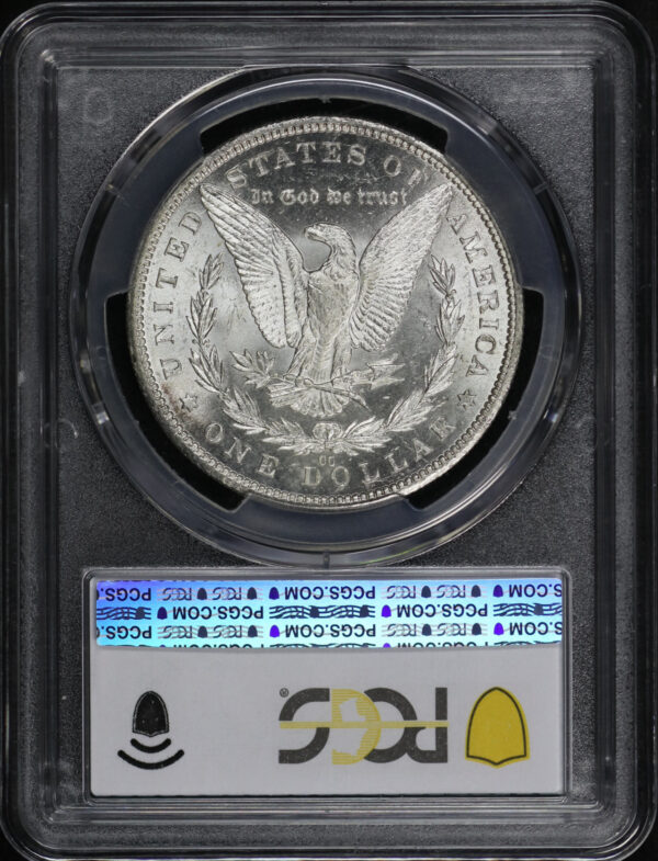 Reverse of this 1892-CC Morgan Dollar PCGS MS-63