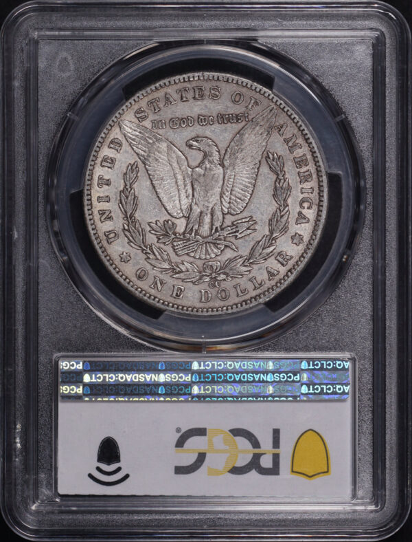 Reverse of this 1892-CC Morgan Dollar PCGS XF-40