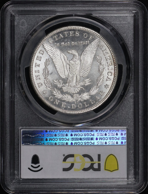 Reverse of this 1892-CC Morgan Dollar PCGS MS-64