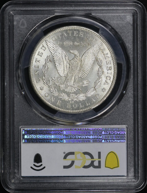 Reverse of this 1892-CC Morgan Dollar PCGS MS-66