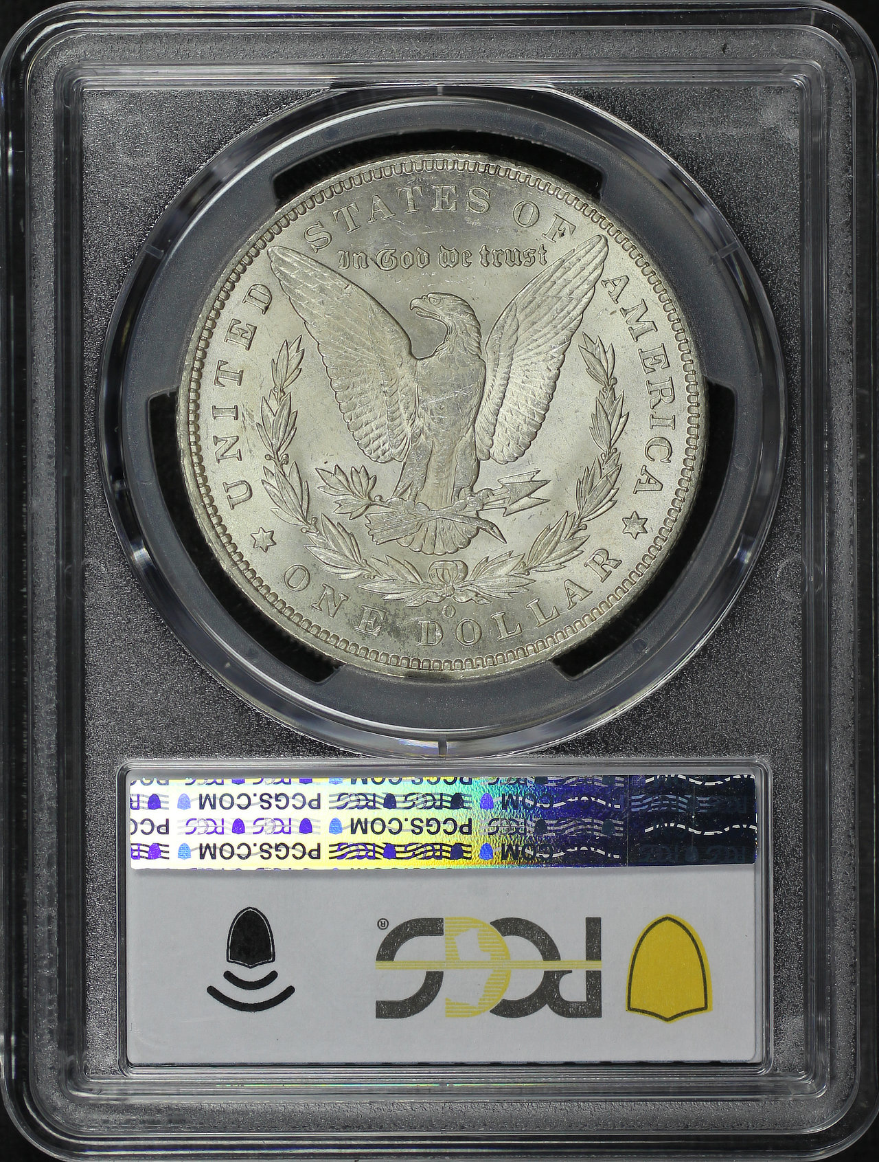 Reverse of this 1892-O Morgan Dollar PCGS MS-62