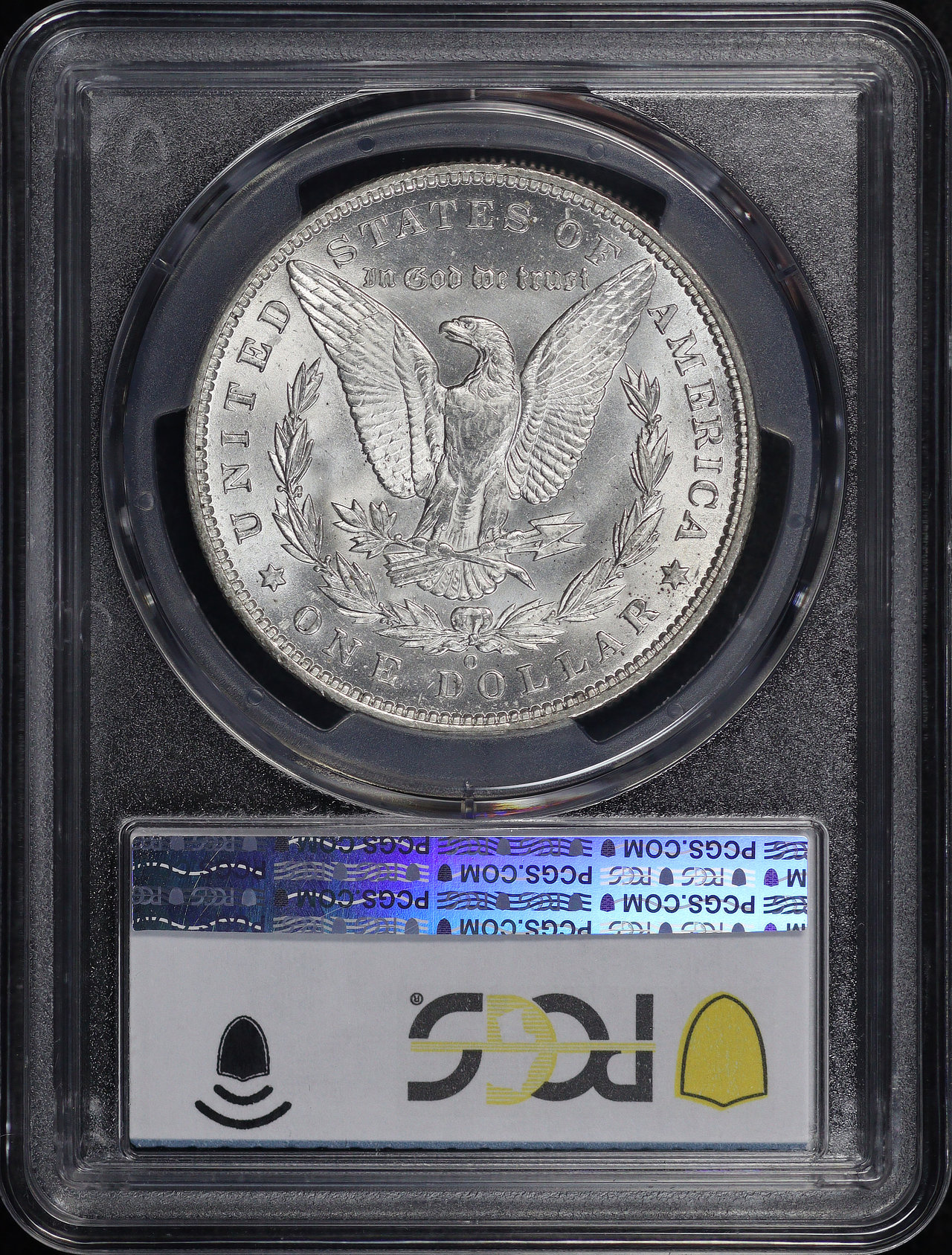 Reverse of this 1892-O Morgan Dollar PCGS MS-63