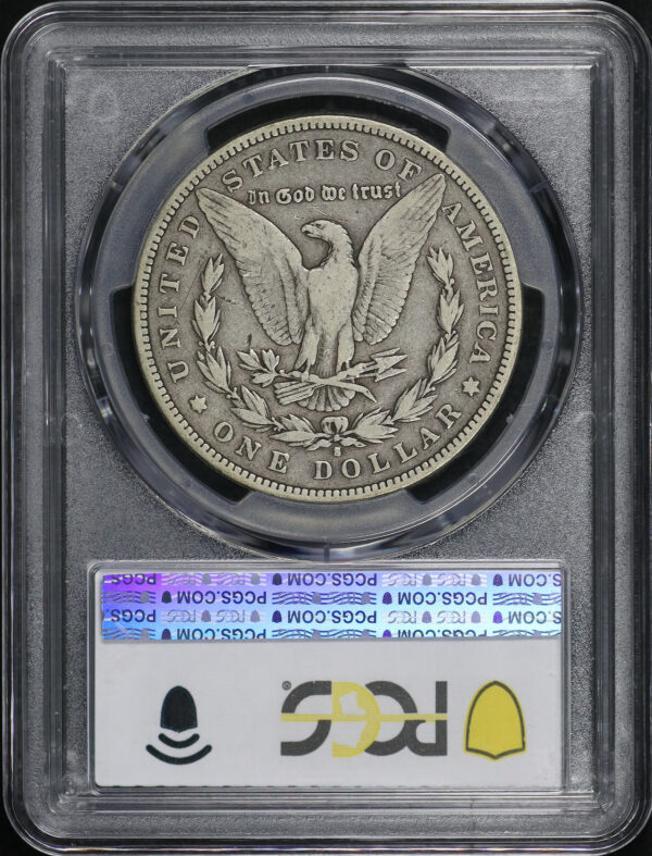 Reverse of this 1892-S Morgan Dollar PCGS F-12