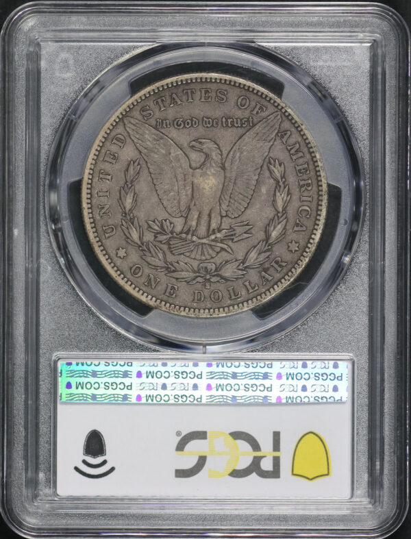 Reverse of this 1892-S Morgan Dollar PCGS VF-25