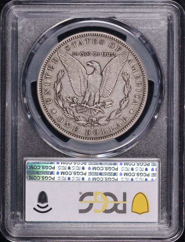 Reverse of this 1892-S Morgan Dollar PCGS VF-35