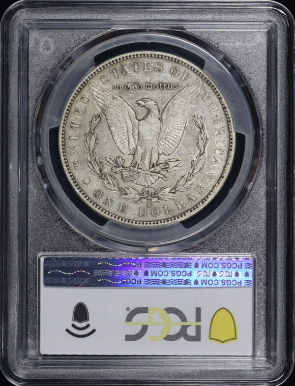 Reverse of this 1892-S Morgan Dollar PCGS XF-40