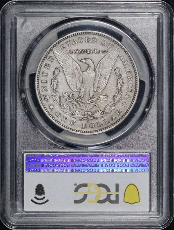 Reverse of this 1892-S Morgan Dollar PCGS XF-40