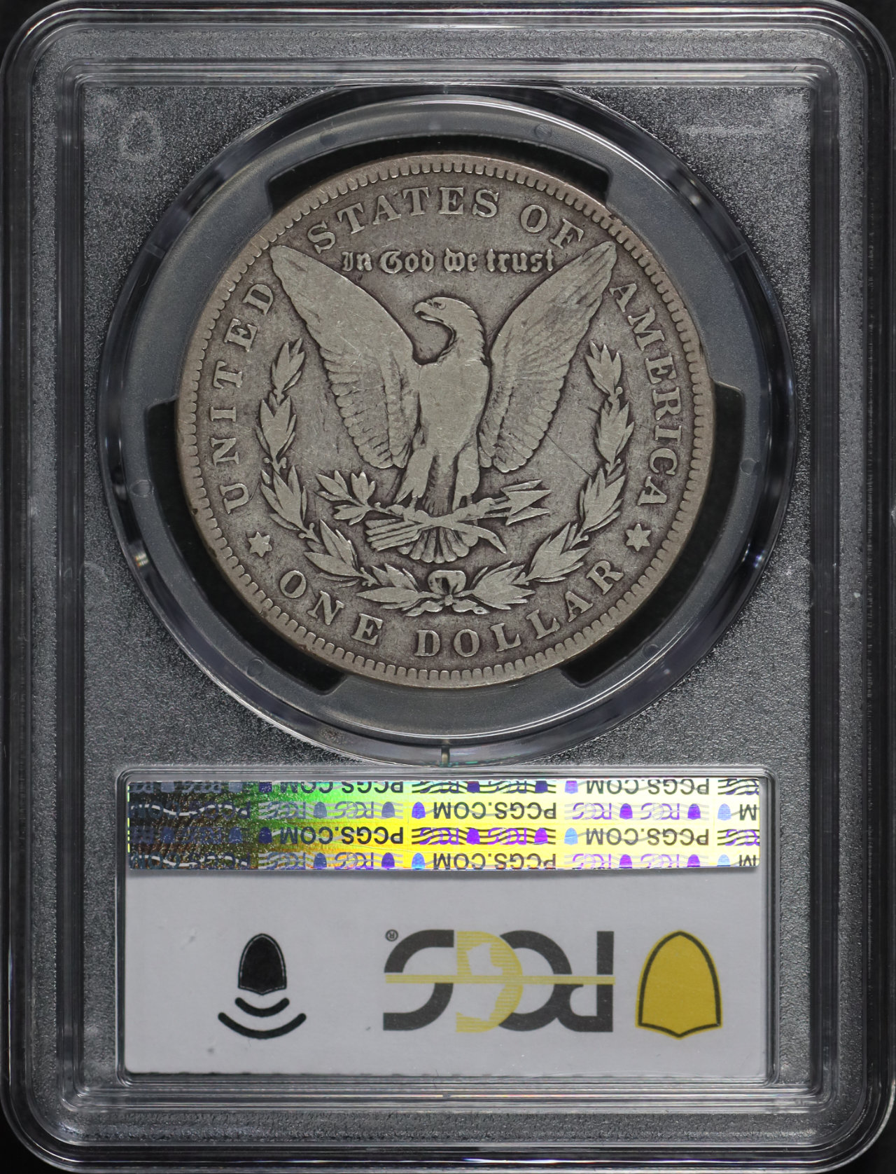 Reverse of this 1893 Morgan Dollar PCGS VG-08