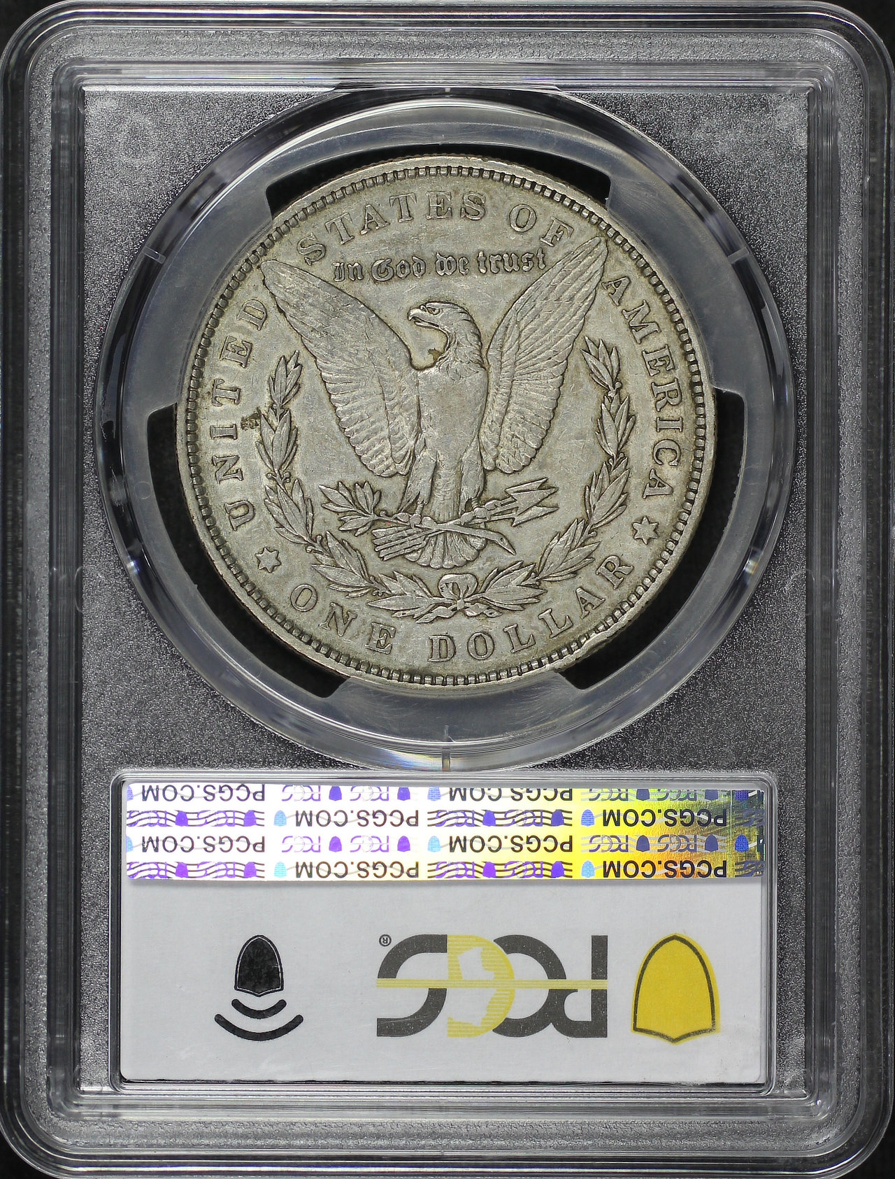 Reverse of this 1893 Morgan Dollar PCGS XF-45