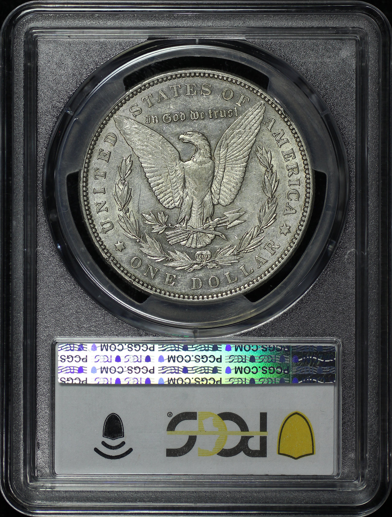 Reverse of this 1893 Morgan Dollar PCGS AU-53