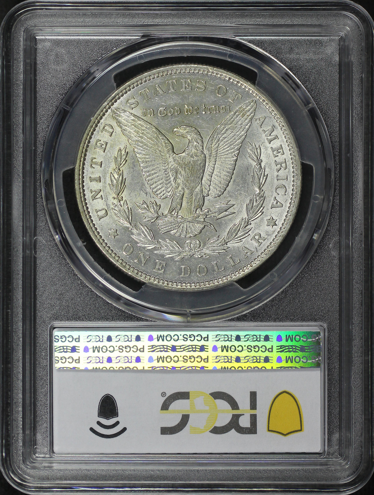 Reverse of this 1893 Morgan Dollar PCGS AU-53