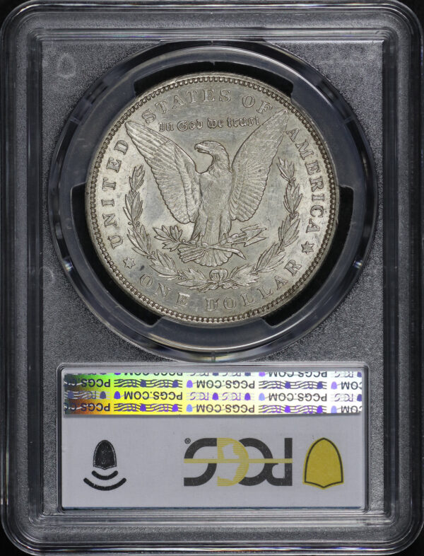 Reverse of this 1893 Morgan Dollar PCGS AU-55