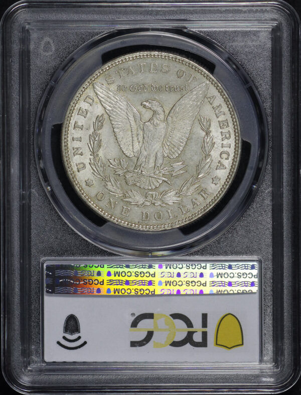 Reverse of this 1893 Morgan Dollar PCGS AU-55