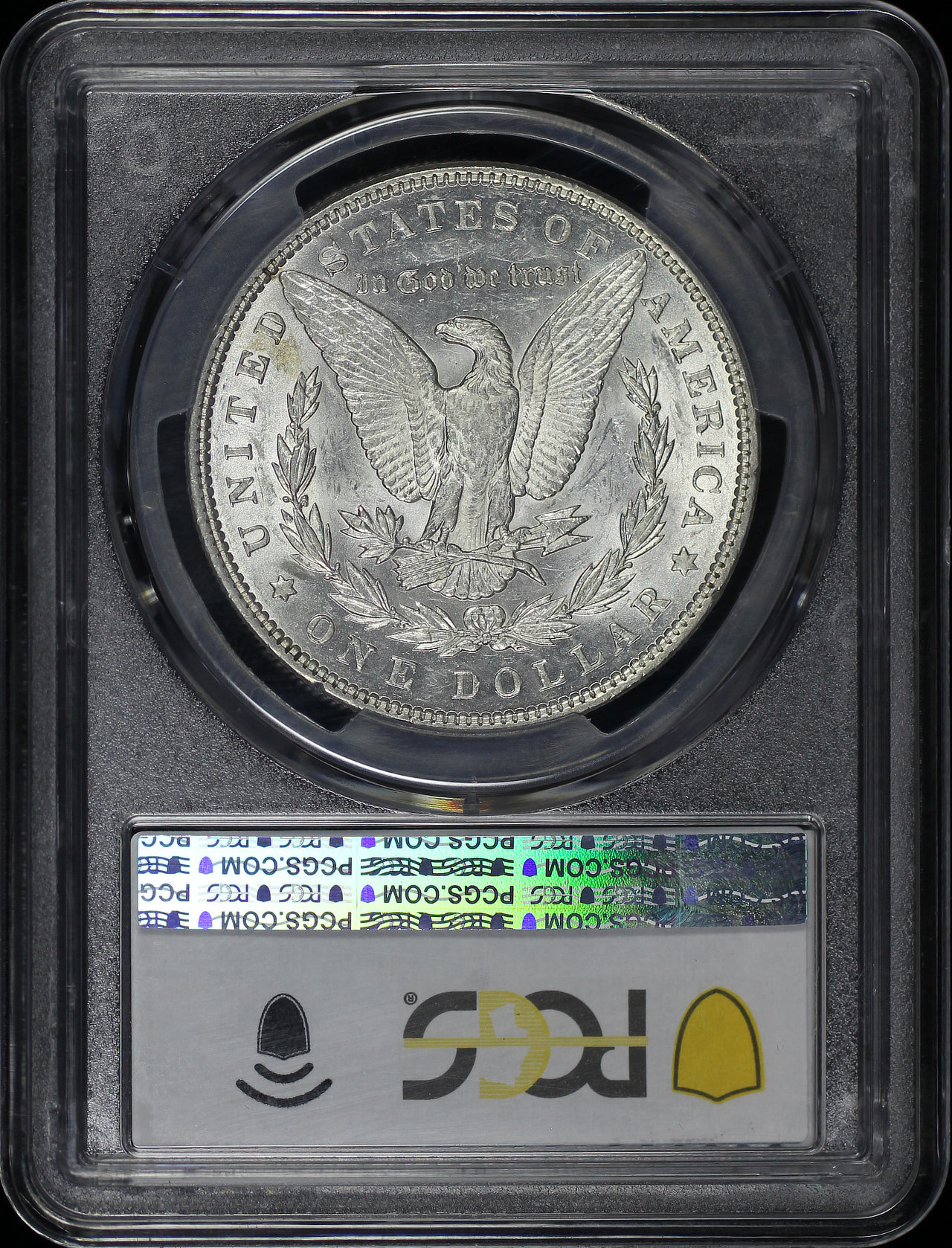 Reverse of this 1893 Morgan Dollar PCGS AU-58