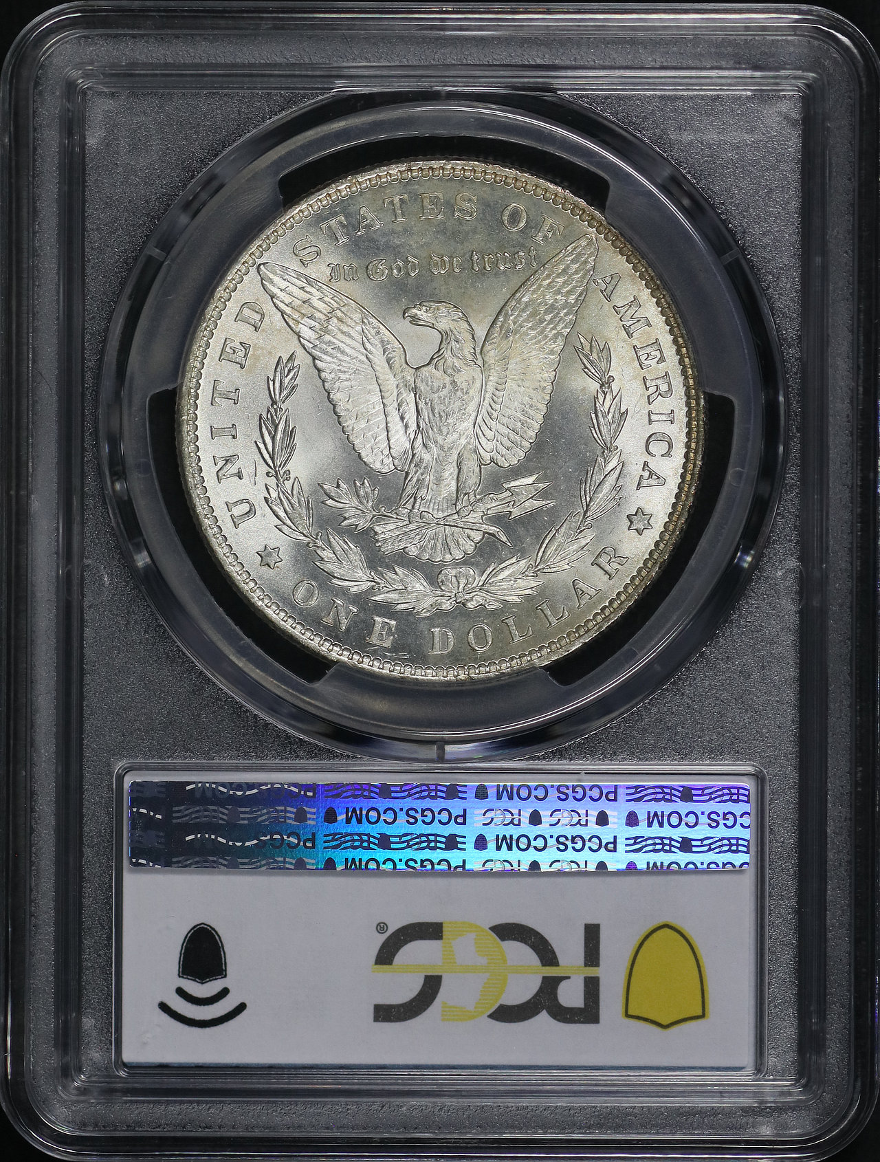 Reverse of this 1893 Morgan Dollar PCGS MS-60