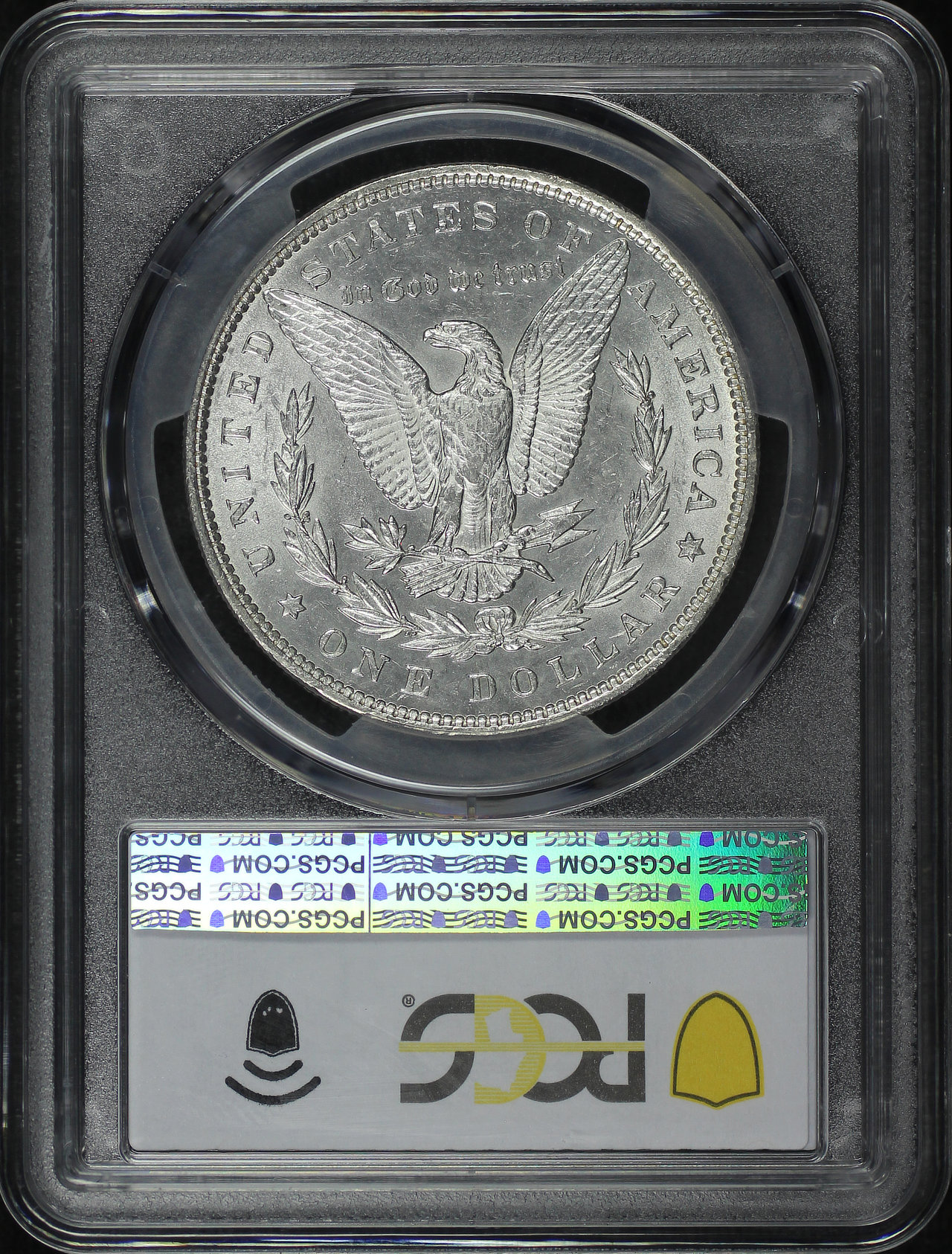 Reverse of this 1893 Morgan Dollar PCGS MS-61