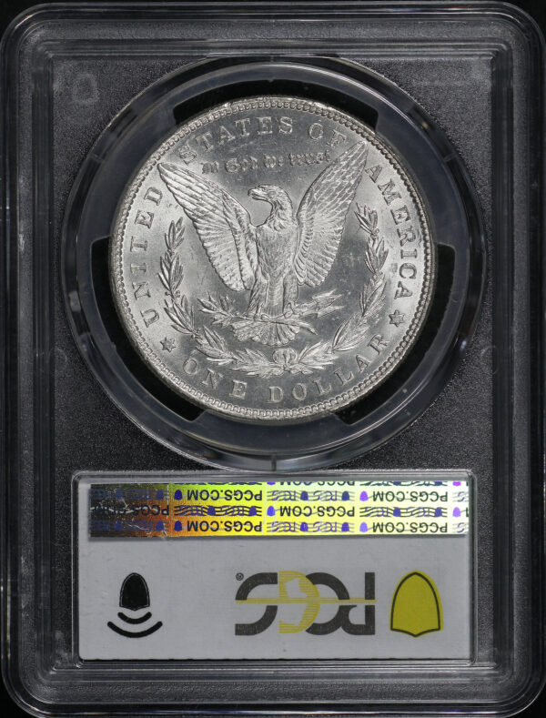 Reverse of this 1893 Morgan Dollar PCGS MS-63
