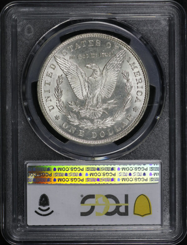 Reverse of this 1893 Morgan Dollar PCGS MS-63