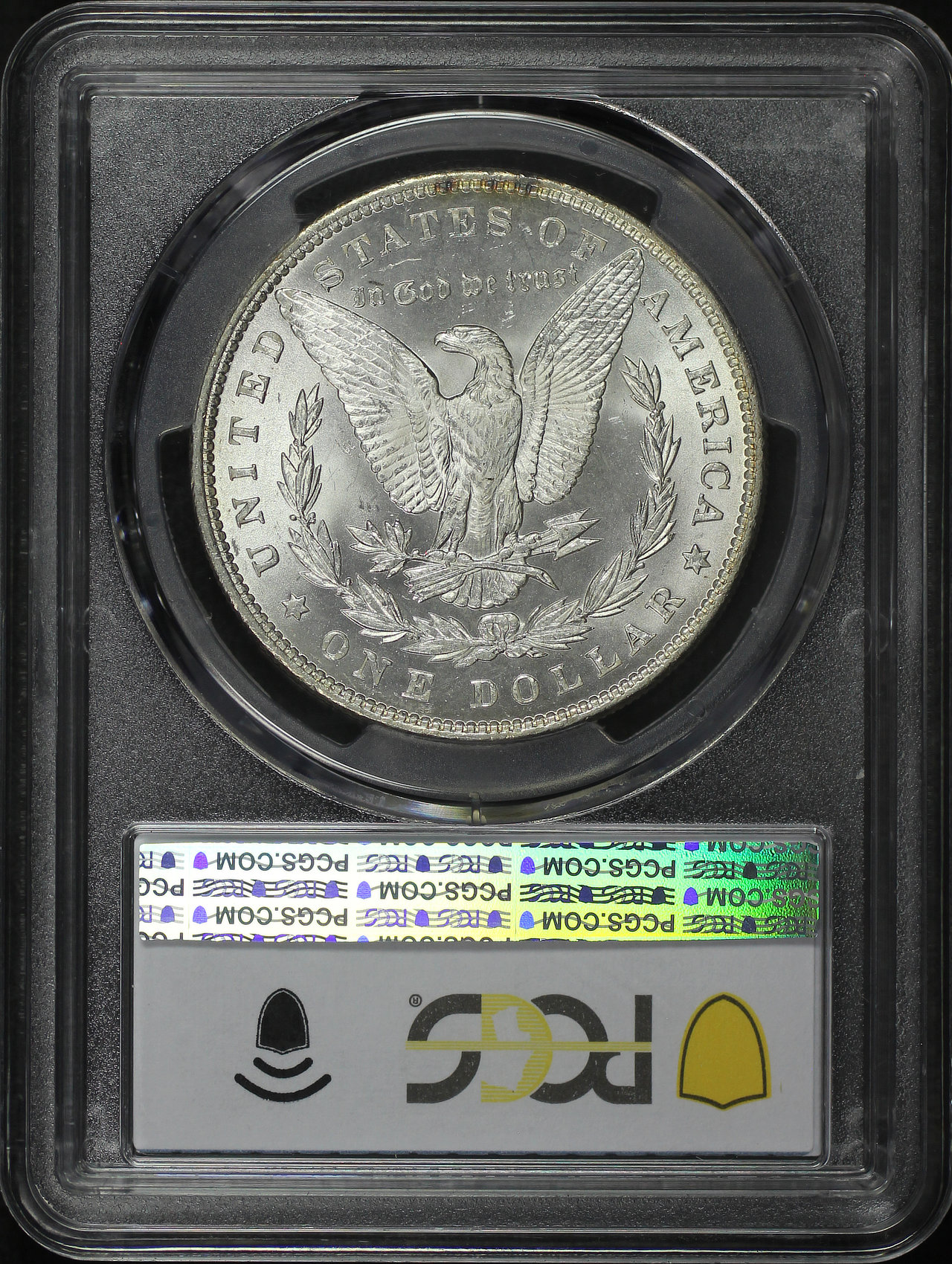 Reverse of this 1893 Morgan Dollar PCGS MS-63