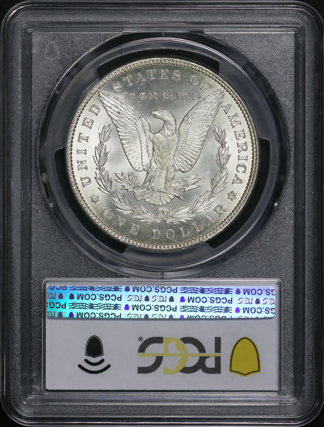 Reverse of this 1893 Morgan Dollar PCGS MS-66