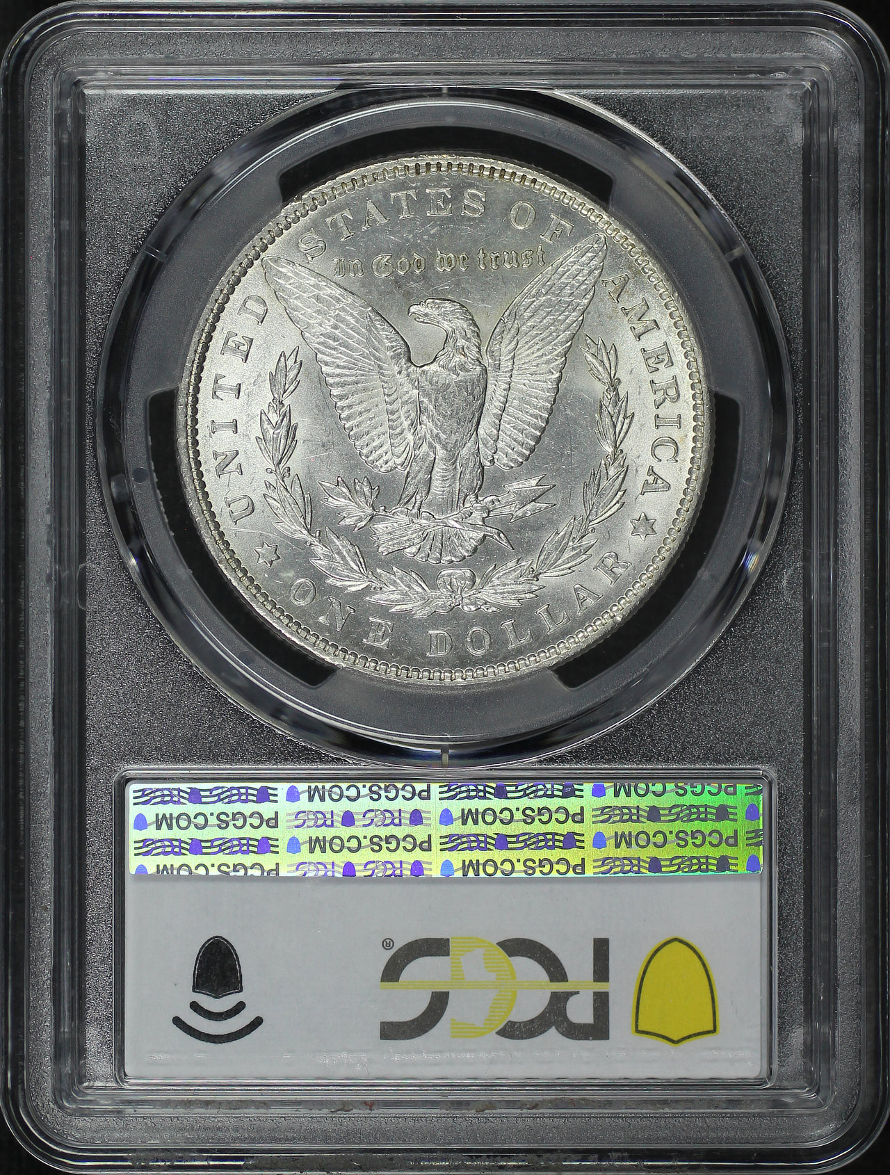 Reverse of this 1893 Morgan Dollar PCGS MS-62