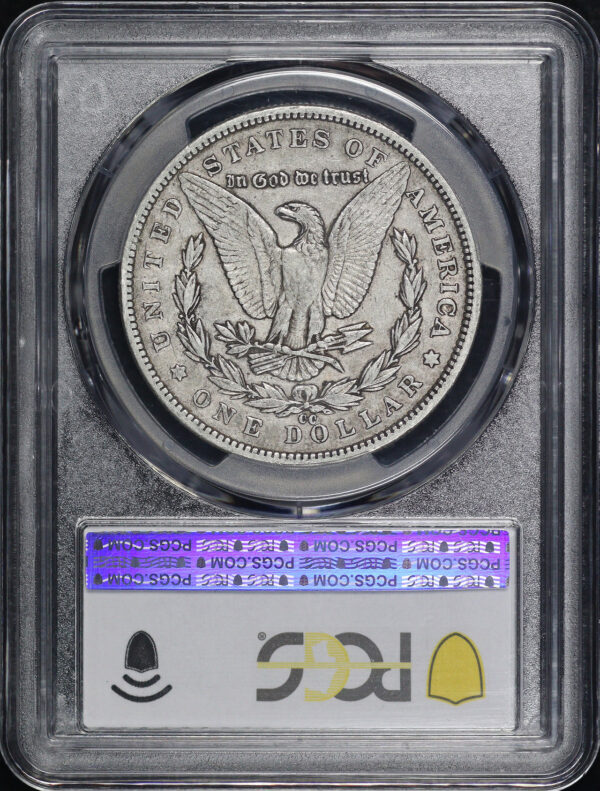 Reverse of this 1893-CC Morgan Dollar PCGS XF-40 CAC