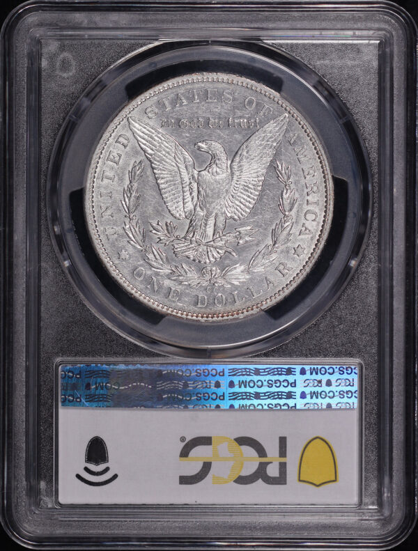 Reverse of this 1893-CC Morgan Dollar PCGS AU-53