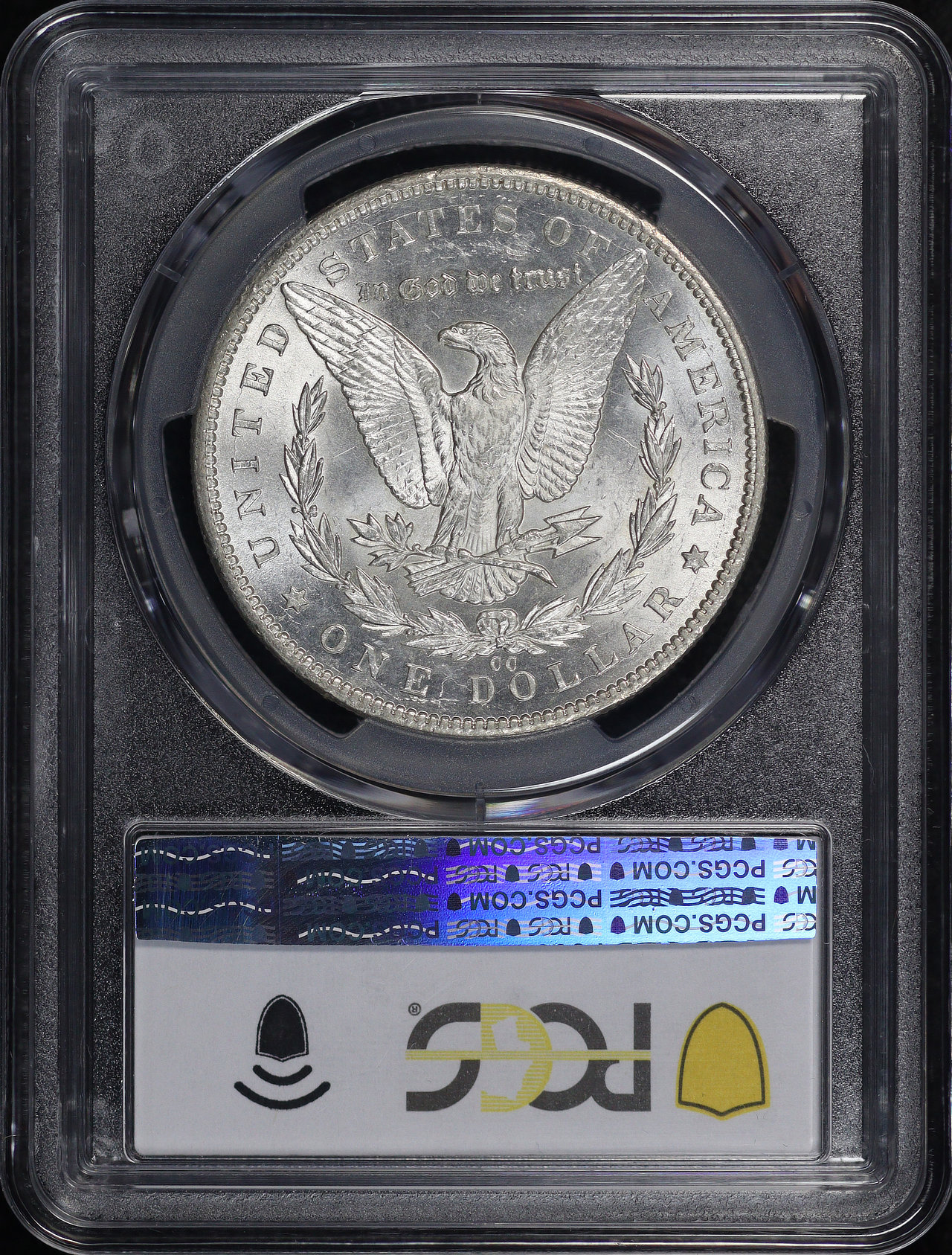 Reverse of this 1893-CC Morgan Dollar PCGS MS-61
