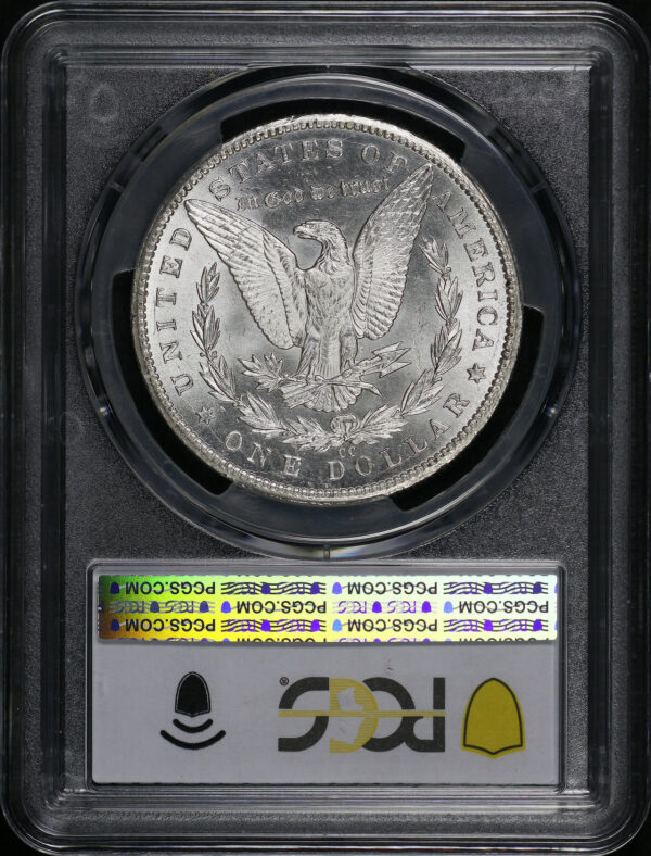Reverse of this 1893-CC Morgan Dollar PCGS MS-63