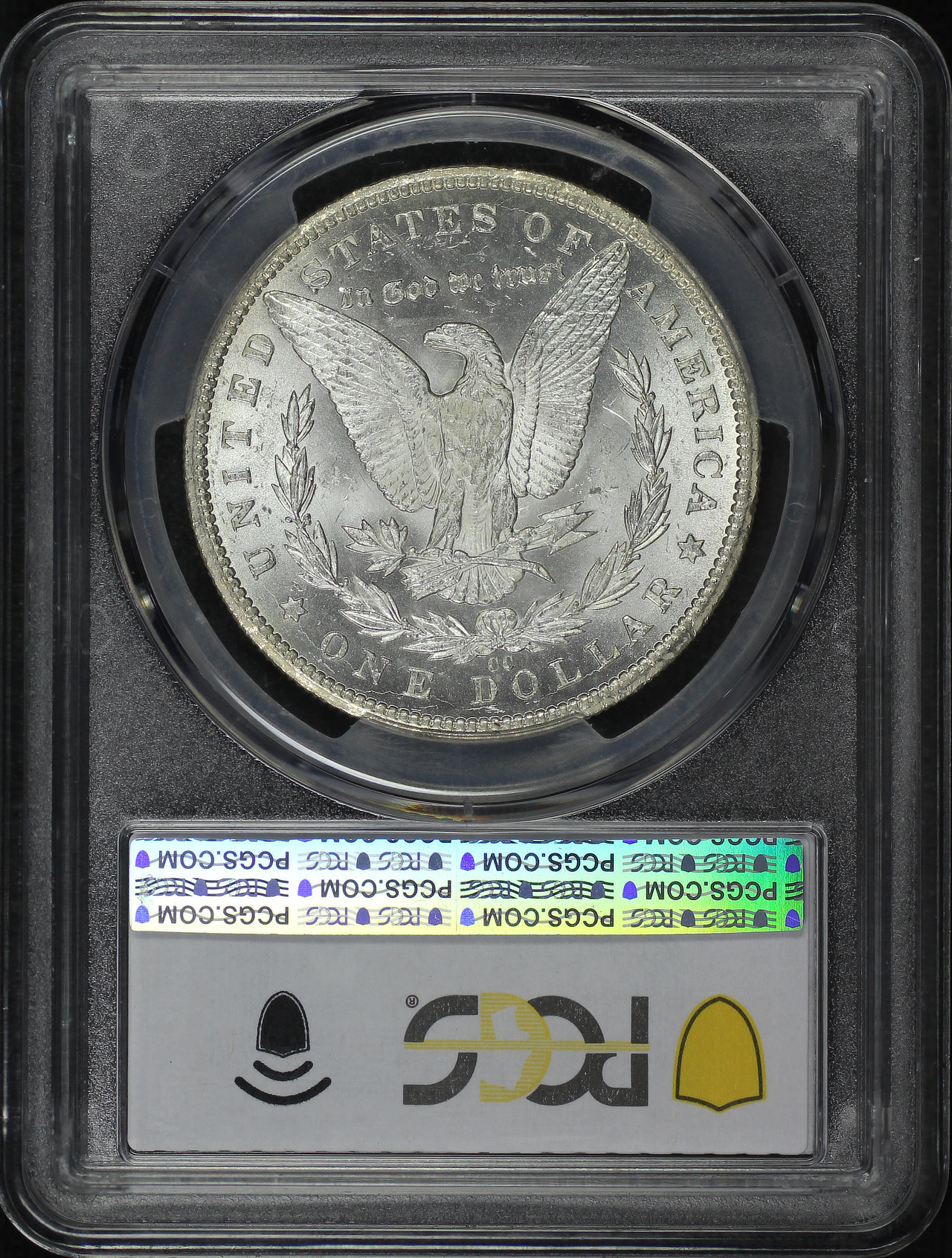 Reverse of this 1893-CC Morgan Dollar PCGS MS-64