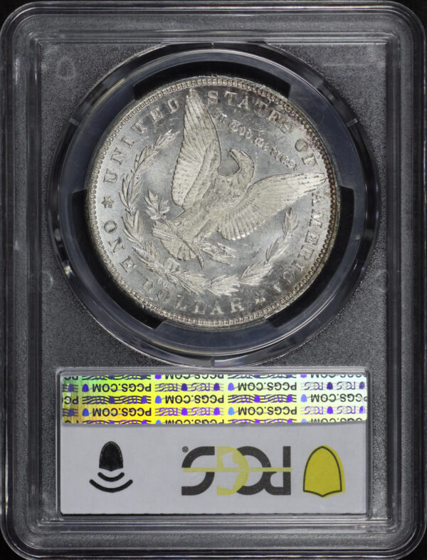 Reverse of this 1893-CC Morgan Dollar PCGS MS-61