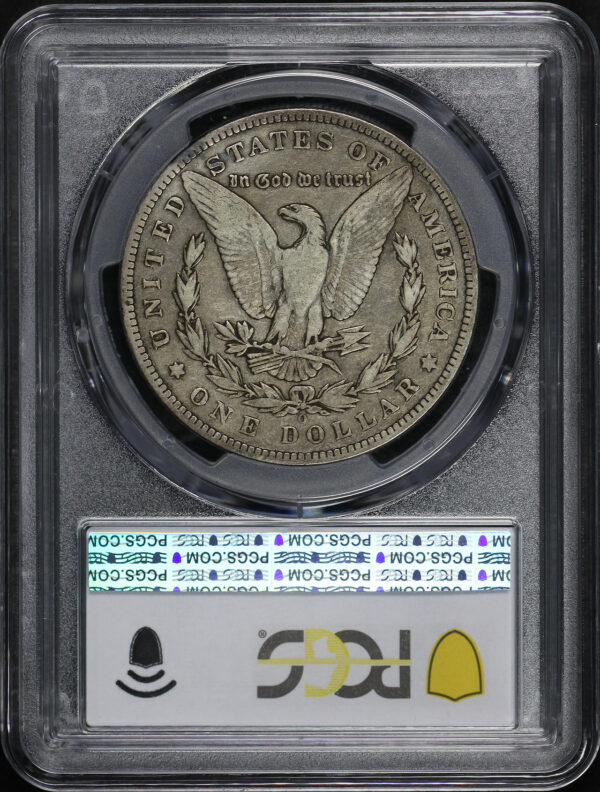 Reverse of this 1893-O Morgan Dollar PCGS F-15