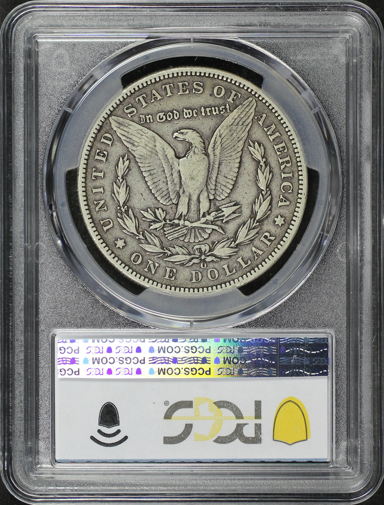 Reverse of this 1893-O Morgan Dollar PCGS VF-30