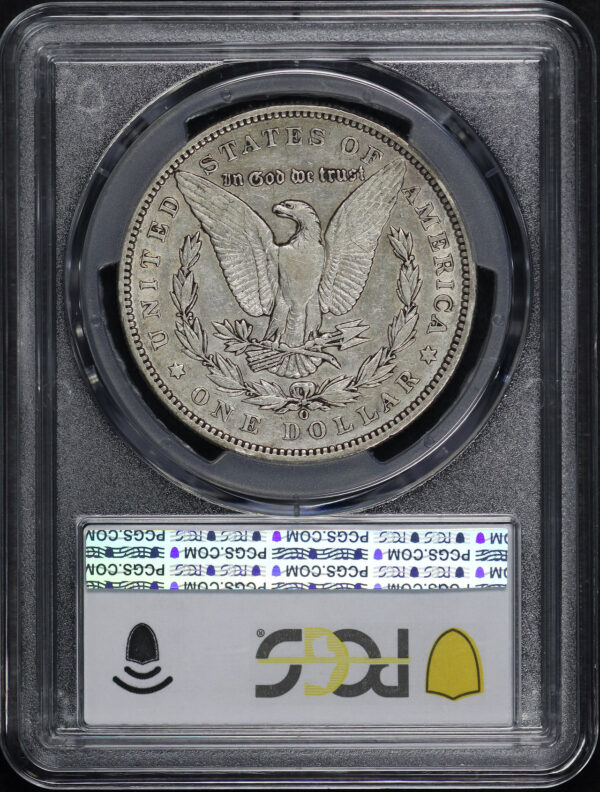 Reverse of this 1893-O Morgan Dollar PCGS VF-35