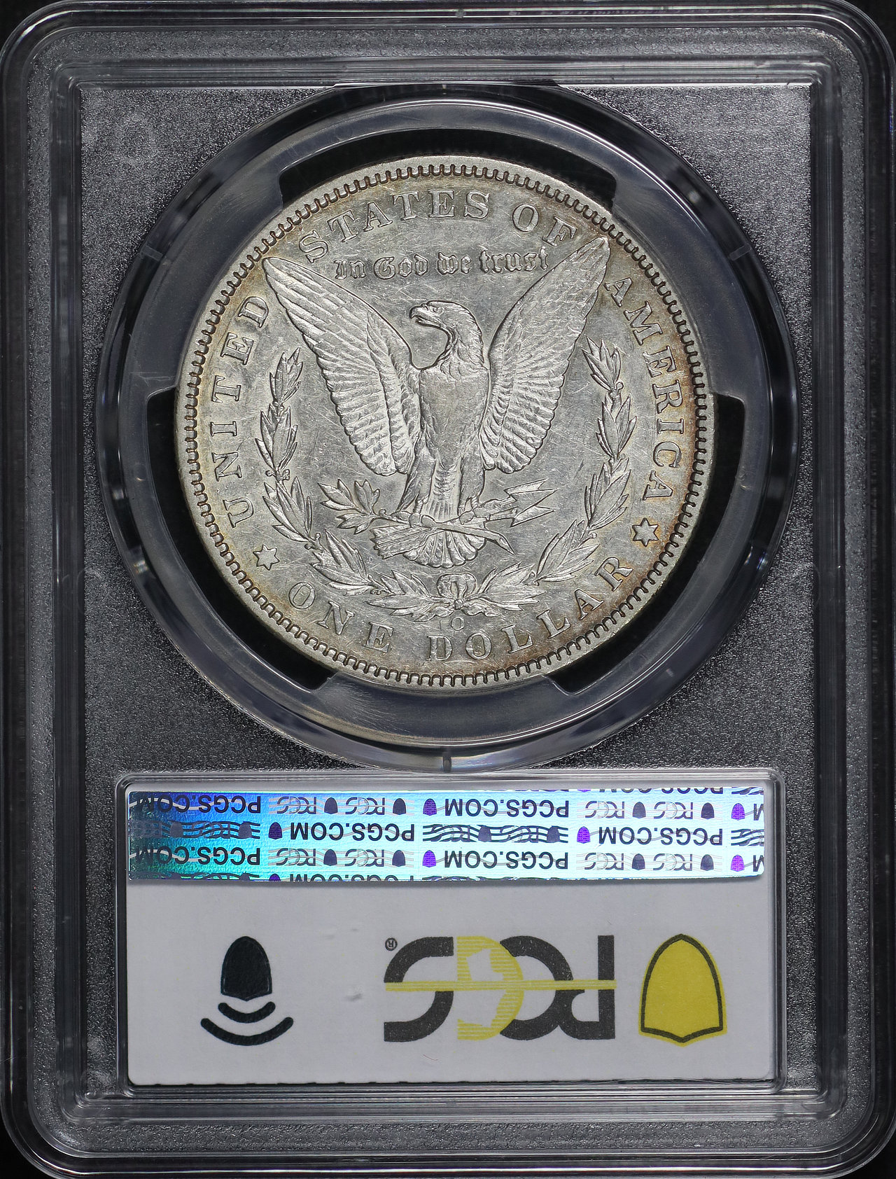 Reverse of this 1893-O Morgan Dollar PCGS XF-40