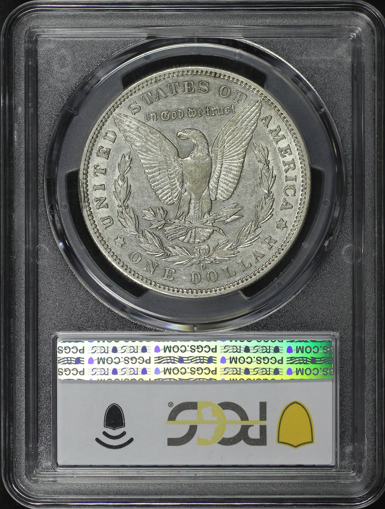Reverse of this 1893-O Morgan Dollar PCGS XF-45