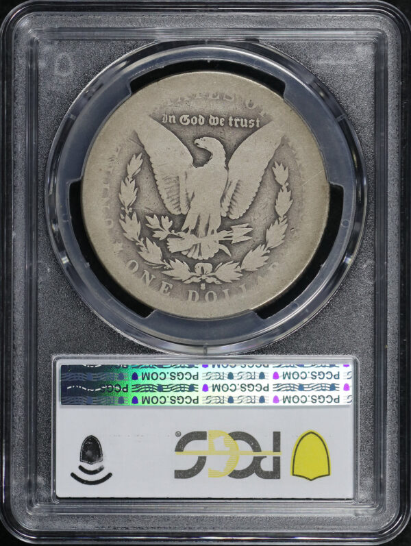 Reverse of this 1893-S Morgan Dollar PCGS F-02