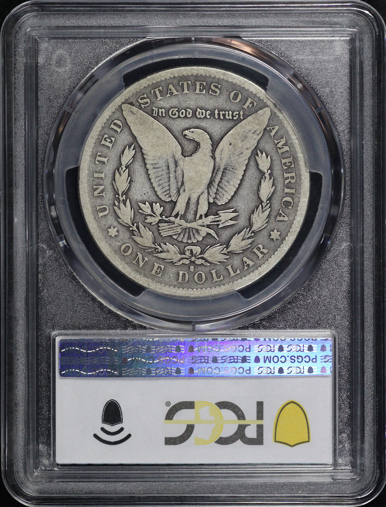 Reverse of this 1893-S Morgan Dollar PCGS G-04