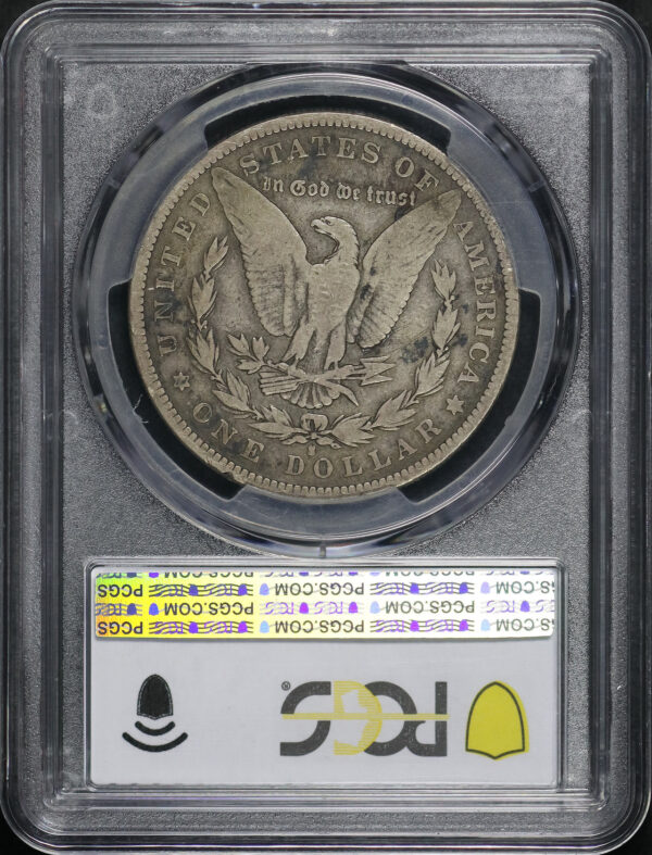 Reverse of this 1893-S Morgan Dollar PCGS G-06