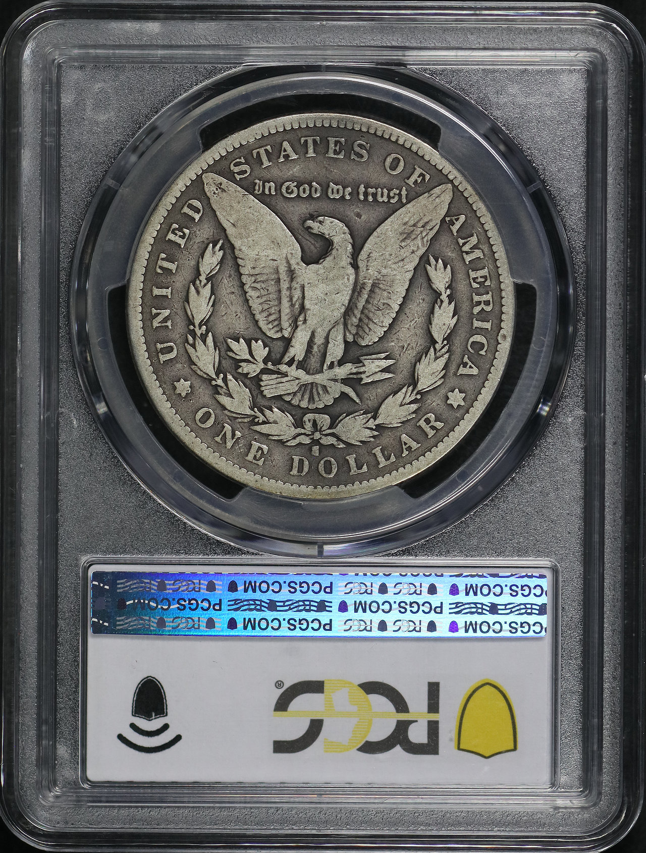 Reverse of this 1893-S Morgan Dollar PCGS G-06