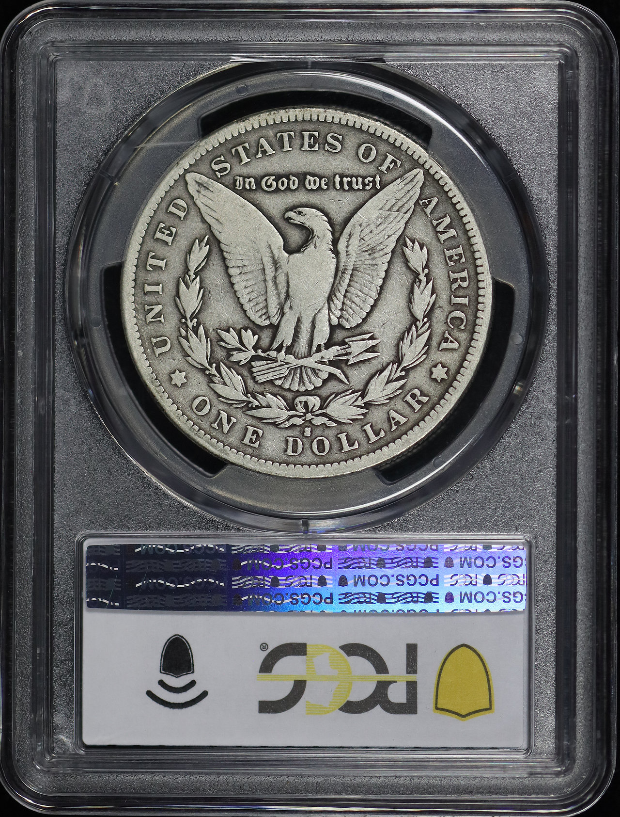 Reverse of this 1893-S Morgan Dollar PCGS VG-08