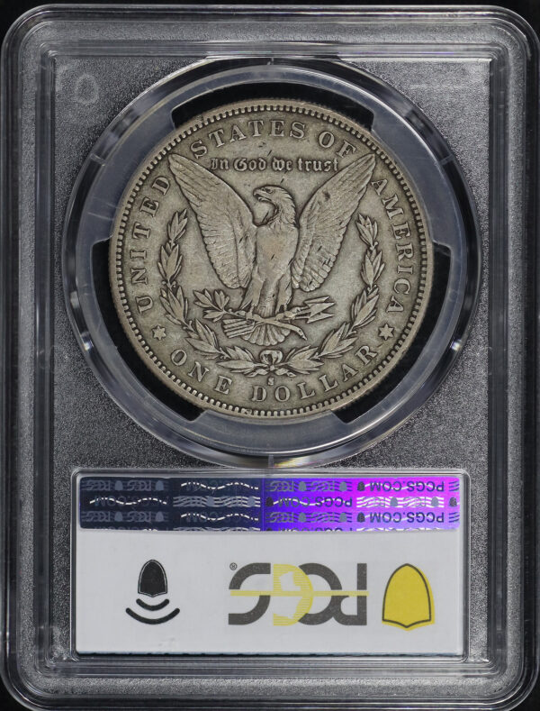 Reverse of this 1893-S Morgan Dollar PCGS VF-25