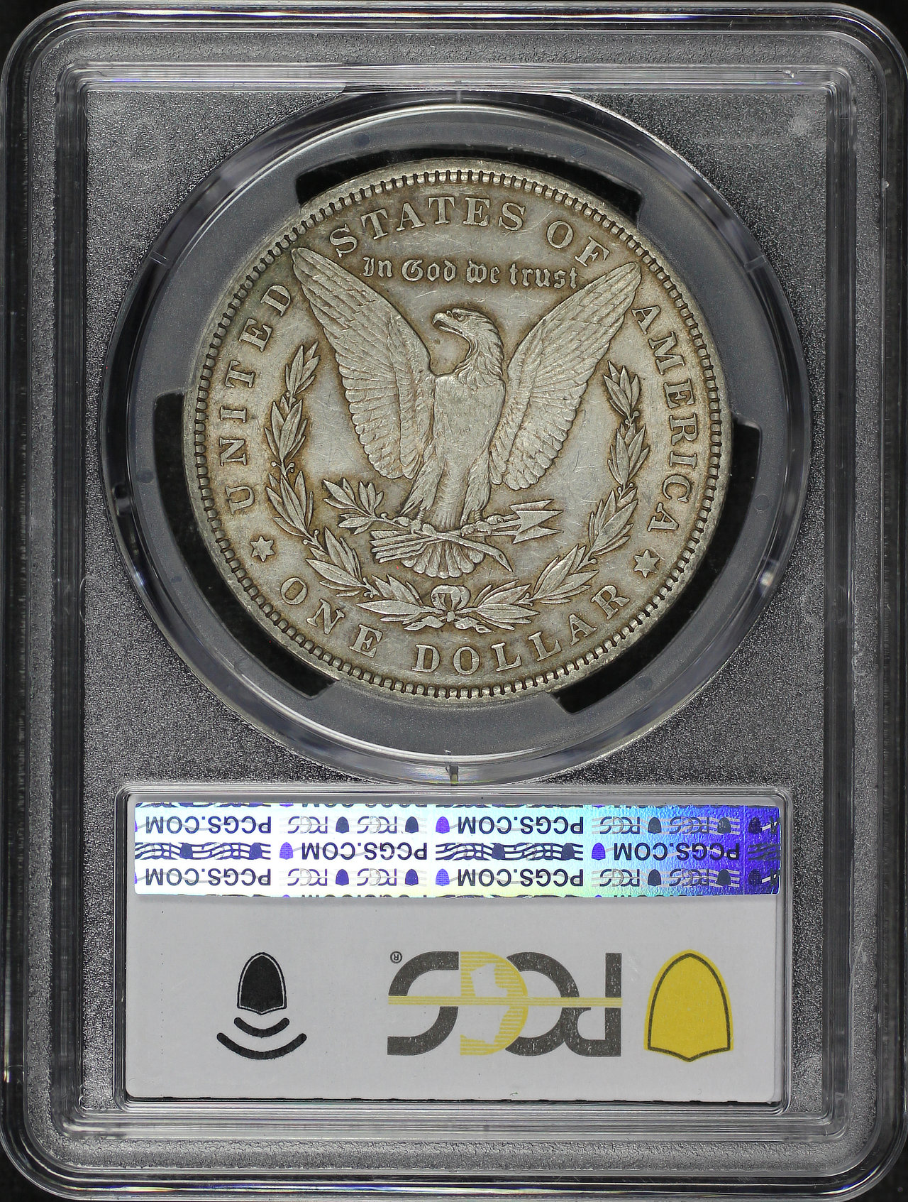 Reverse of this 1894 Morgan Dollar PCGS AU-55