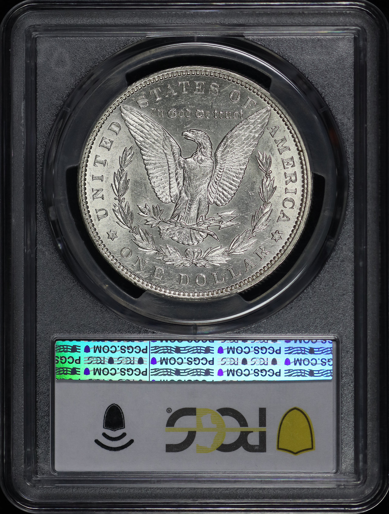 Reverse of this 1894 Morgan Dollar PCGS AU-58