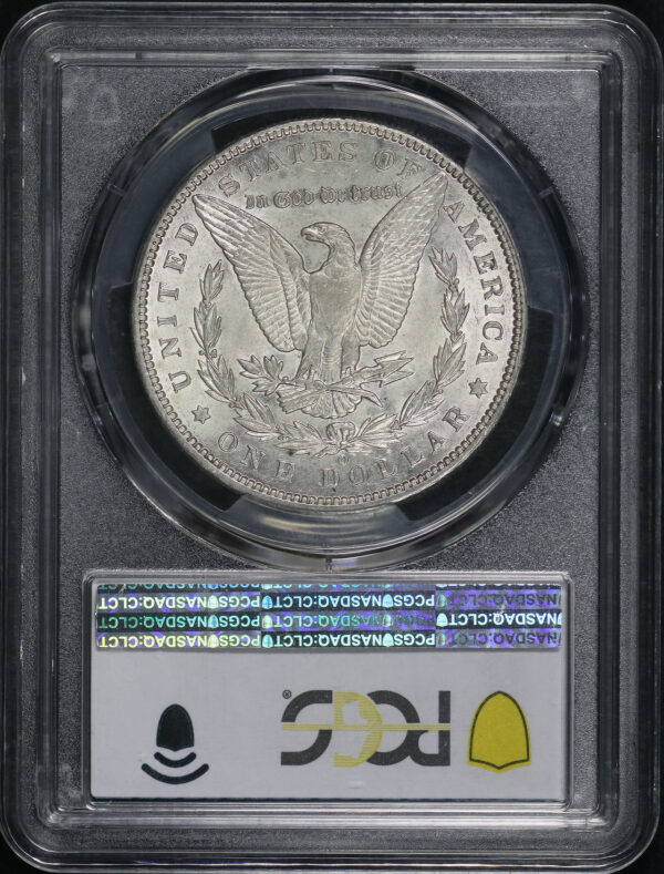 Reverse of this 1894-O Morgan Dollar PCGS AU-55