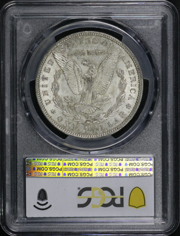 Reverse of this 1894-O Morgan Dollar PCGS AU-55