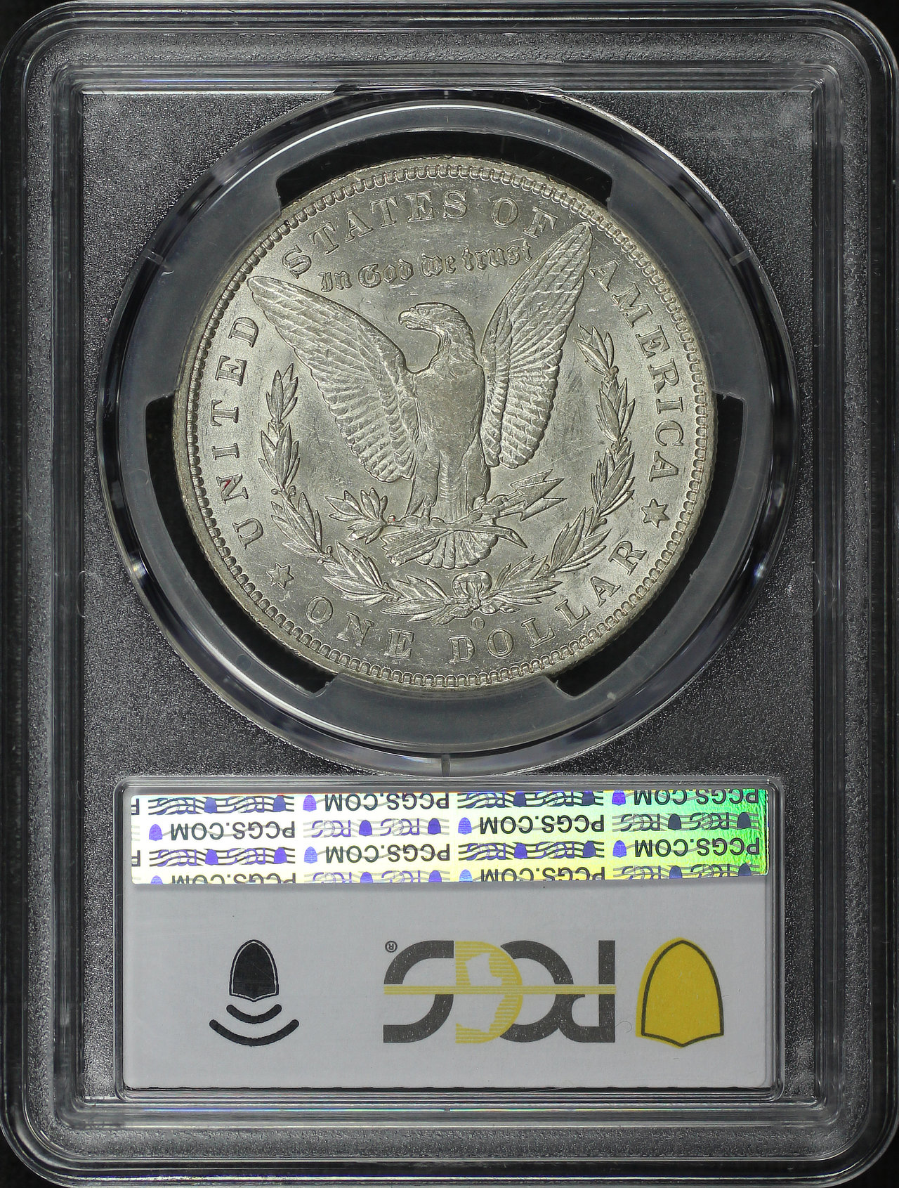 Reverse of this 1894-O Morgan Dollar PCGS AU-55