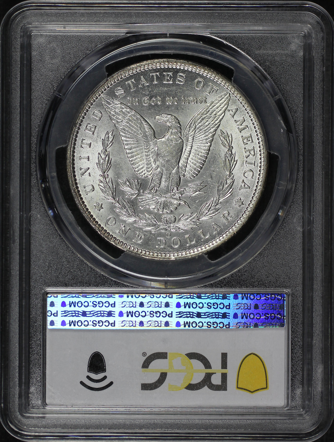 Reverse of this 1894-O Morgan Dollar PCGS AU-58