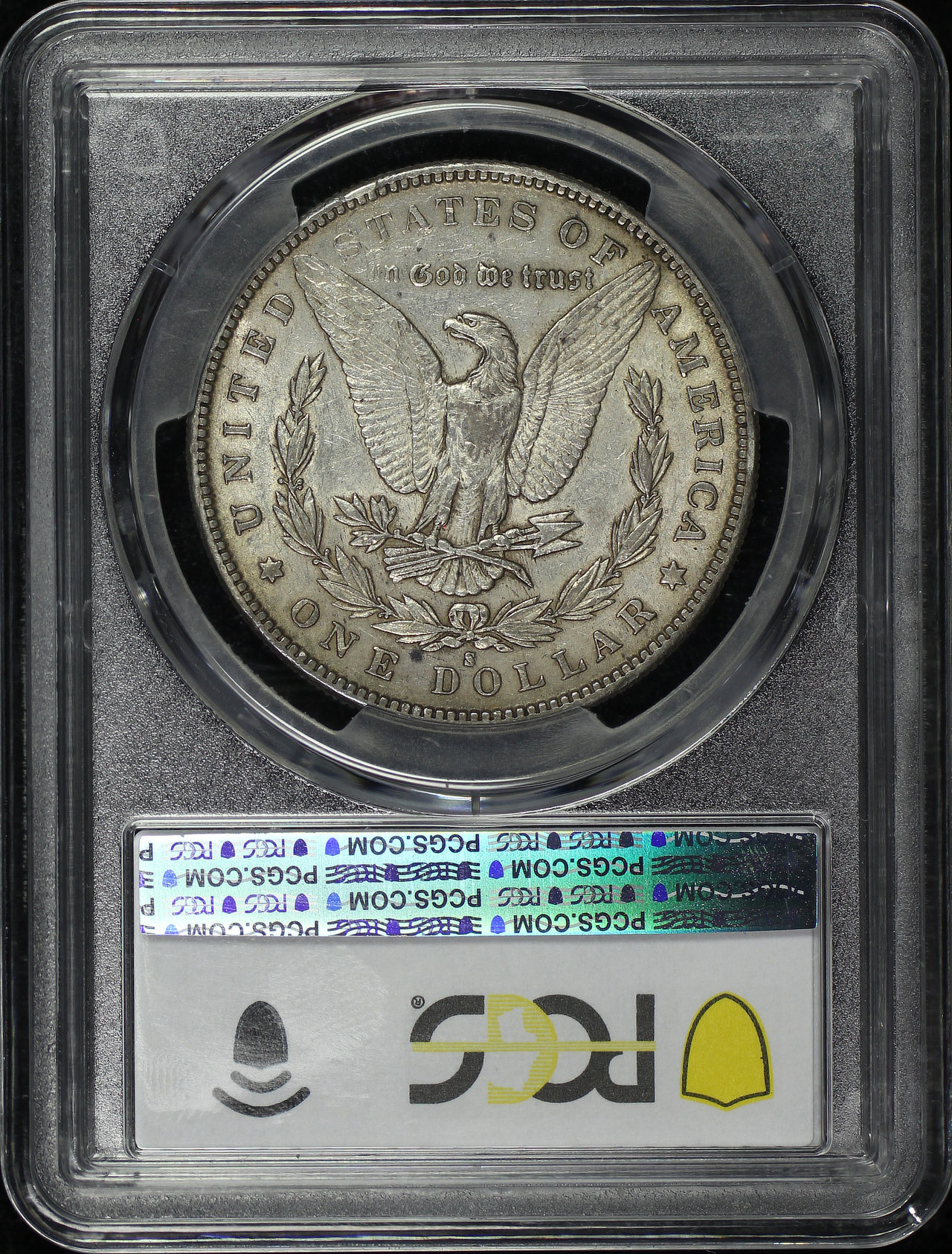 Reverse of this 1894-S Morgan Dollar PCGS XF-45