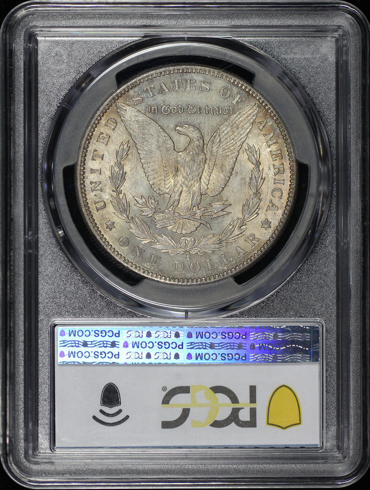 Reverse of this 1894-S Morgan Dollar PCGS AU-58